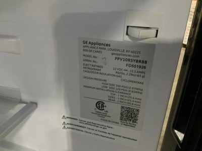 Used GE PPV10R5YBRBB Refrigerators Michigan US | Miedema Asset Management Group #1443109