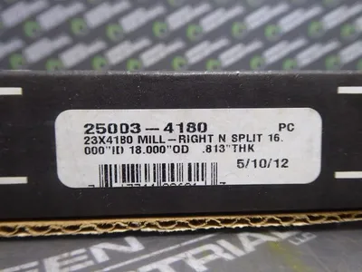 Garlock 25003-4180 Split Klozure Oil Seal 18" O.D. .813" Wide New NIB