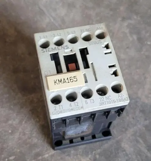 Used SIEMENS 3RT1015-1BB42 Misc Electrical & Power Parts Wisconsin US | Lemke Machinery Sales #313305
