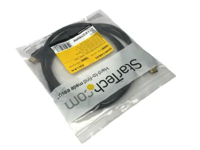 NEW STARTECH HDMI CABLE 6' HIGH SPEED MALE TO MALE