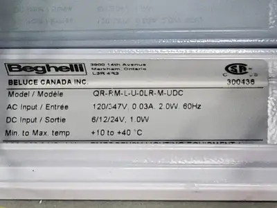 USED BEGHELLI QR-RM-L-U-0LR-M-UDC