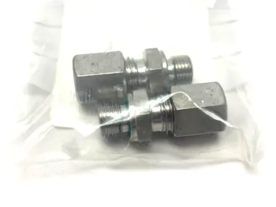 NEW SCHEUGENPFLUG STRAIGHT SCREW-IN FITTING GEV