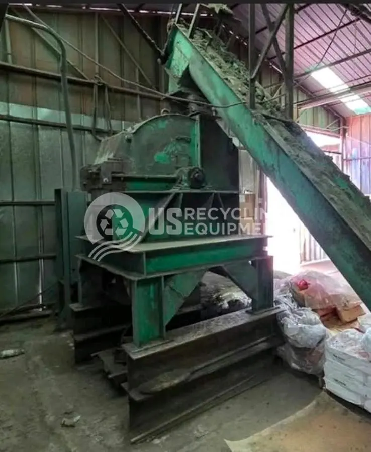 USED WILLIAMS 100HP HAMMERMILL WITH FEED AUGER