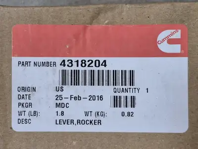 New | in-Stock CUMMINS 4318204 Parts British Columbia CA | Lenmark #272344