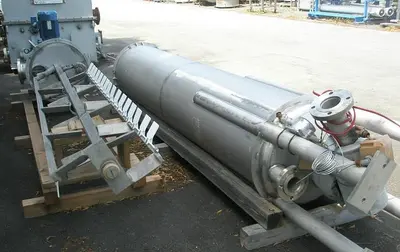 Tank, 350 Gallon, Stainless Steel, 2'6" X 10', Double Agitation, #C693490