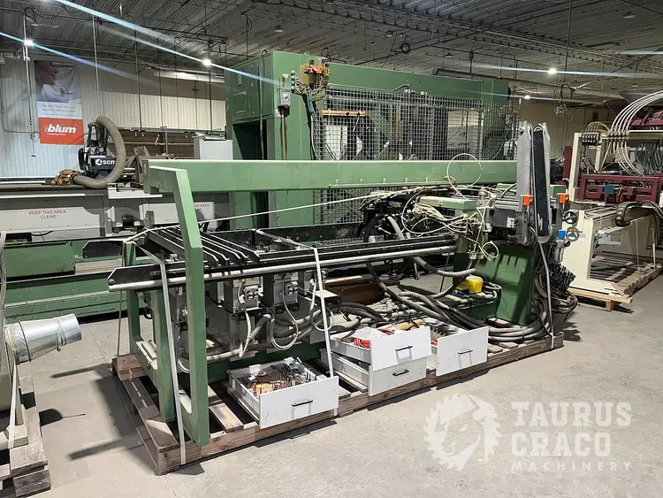Used VITAP SIGMA 2 TA AUTOMATIC DRILLING MACHINE Throughfeed boring and boring/dowel-inserting machines Ontario CA | Taurus Craco Machinery Inc #904522