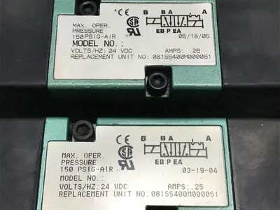 USED NUMATICS 081SS400M000061