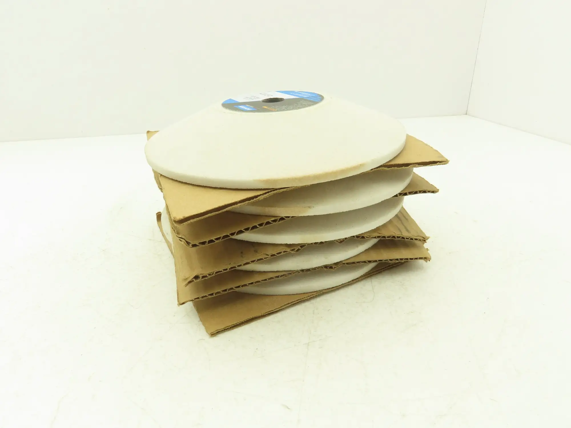 Norton 38A60-L6VBE 7 X 1 X 5/8 Dished Grinding Wheel 5/8" Bore x 1/4" W Lot of 5