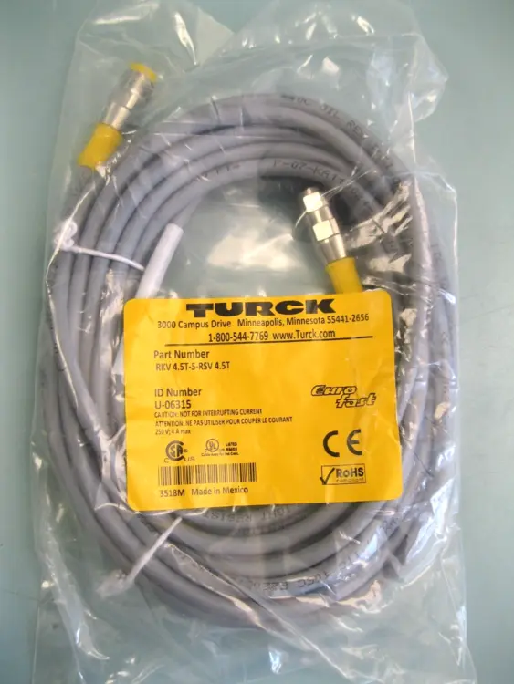 New | in-Stock Turck U-06315 Misc Electrical & Power Parts New Hampshire US | Bitter End Trading #1126950