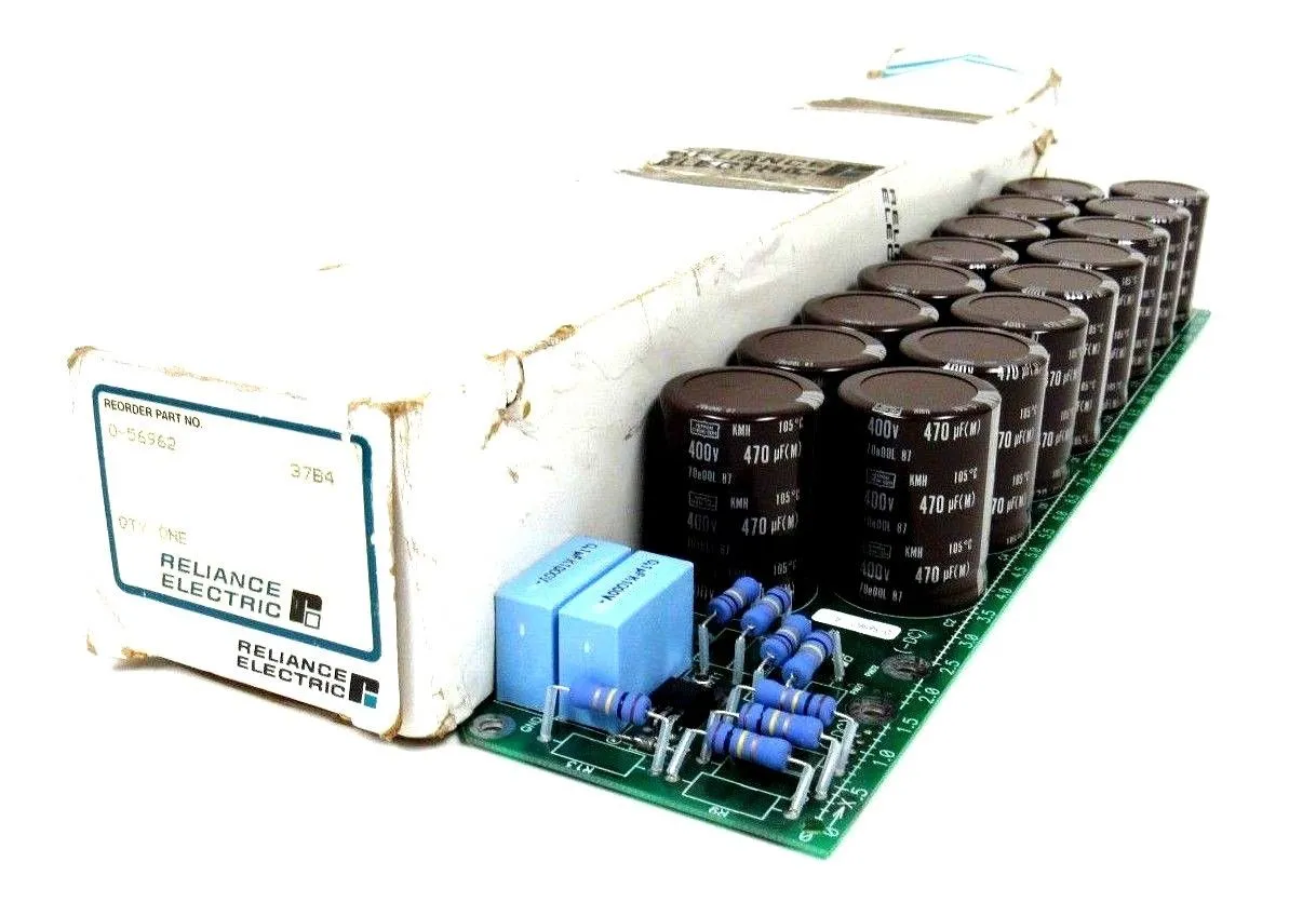 NEW RELIANCE ELECTRIC 0-56962 PC BOARD CAPACITOR 056962 REV A