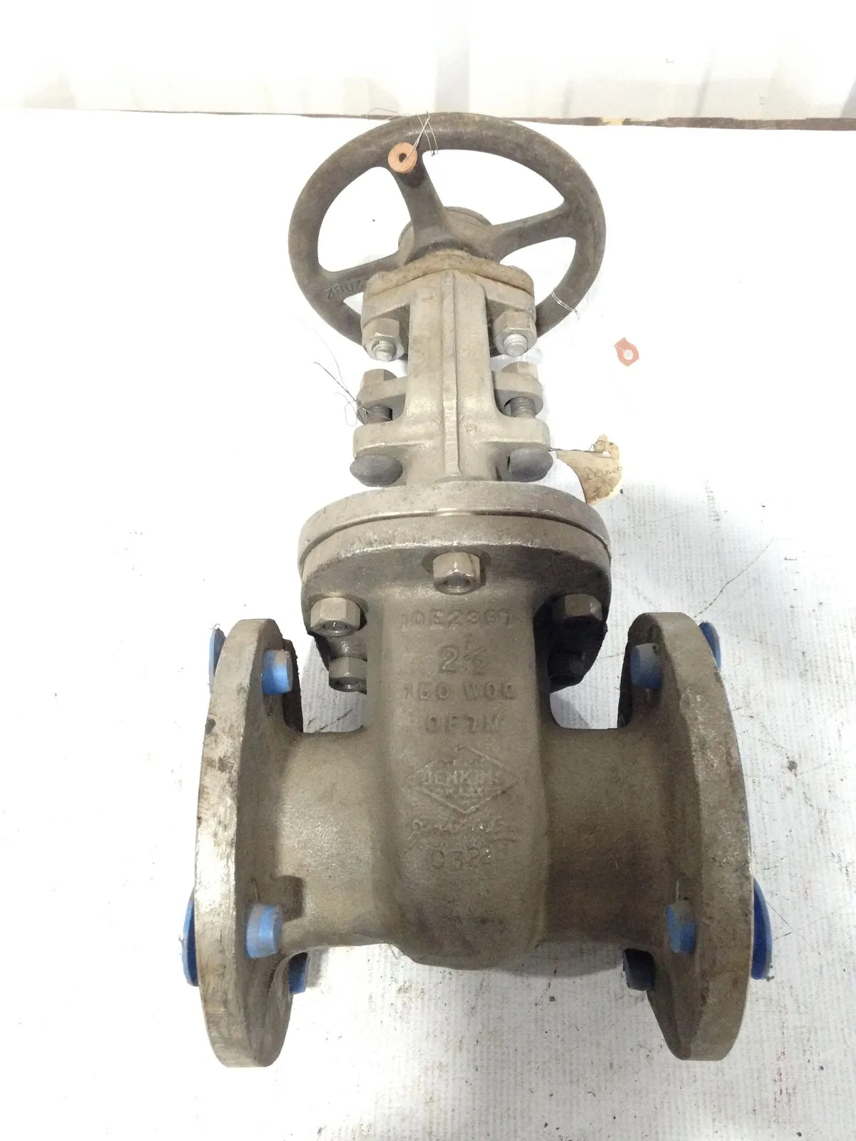 Jenkins 2-1/2″ CF7M Stainless Solid Wedge Manual Gate Valve 150WOG