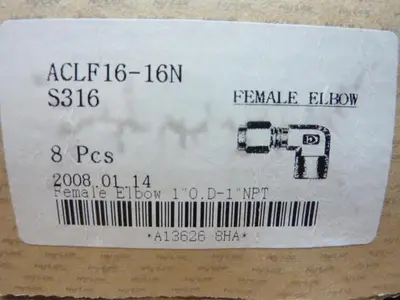 NEW HY-LOK ACLF16-16N S316