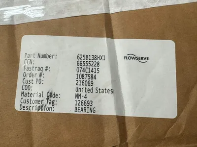 NEW FLOWSERVE 625B138HX1 BEARING 66555228 074C1415 NM-4 871596162