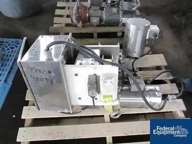 Used David Round and Sons 500 KG DAVID ROUND AND SONS STRAP HOIST, MODEL 203, S/S Hoists (All Types) Ohio US | Federal Equipment Company #130090