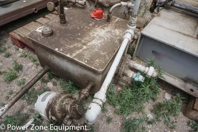 USED LUBE SKID -