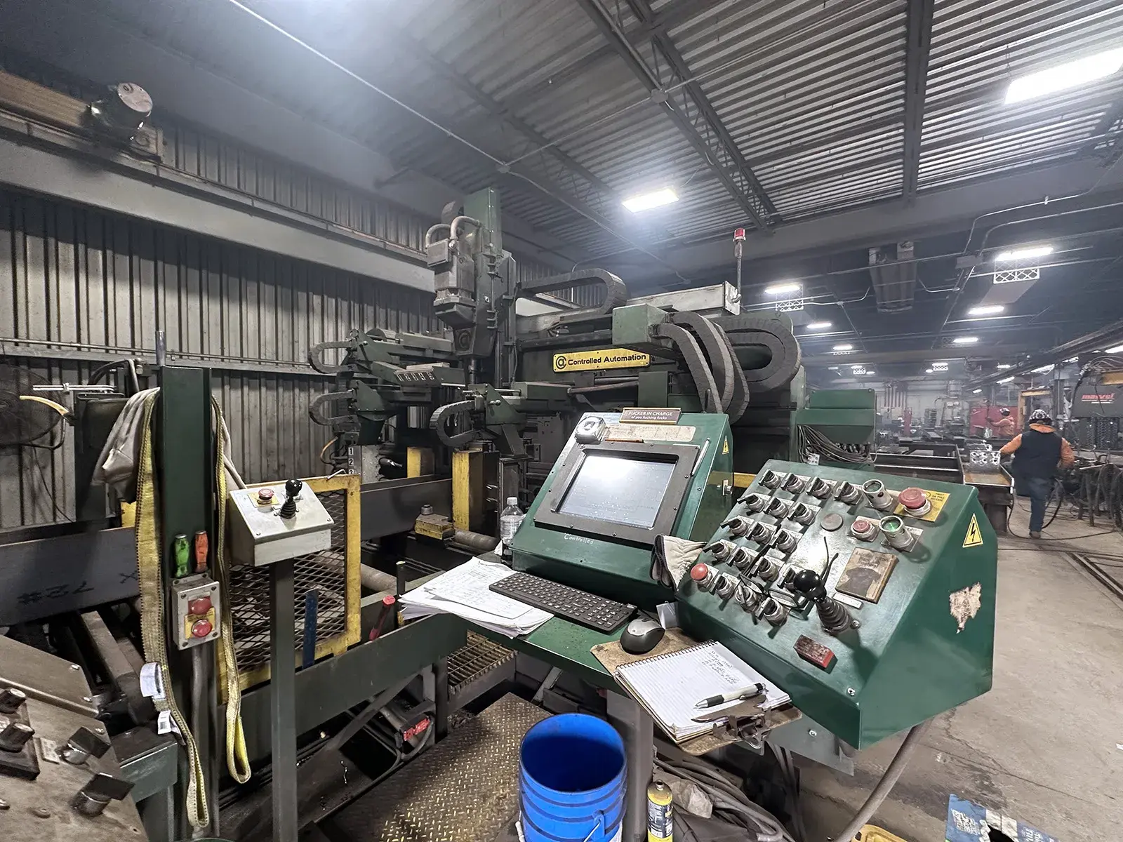 Used 2009 CONTROLLED AUTOMATION DRL-348TC Beam / Drill Lines Illinois US | Machinery Marketing International #1292236