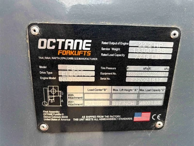 Used OCTANE FB35 Electric Forklifts Colorado US | MachineryMax #1518865