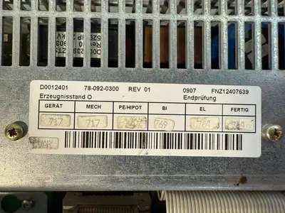 Siemens D0012401-78-092-0300 Sinunerik 840C + 6FC5147-0AA14-0AA2 (9.4.5)