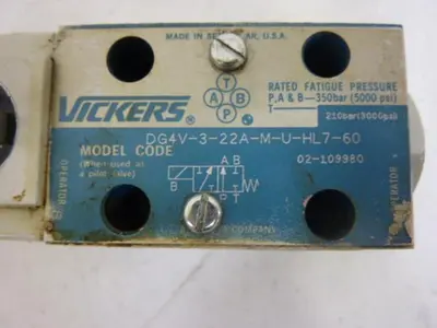 USED VICKERS DG4V322AMUHL760