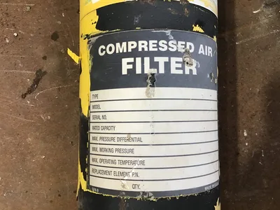 Hankison Compressed Air Filter 505 – Yellow