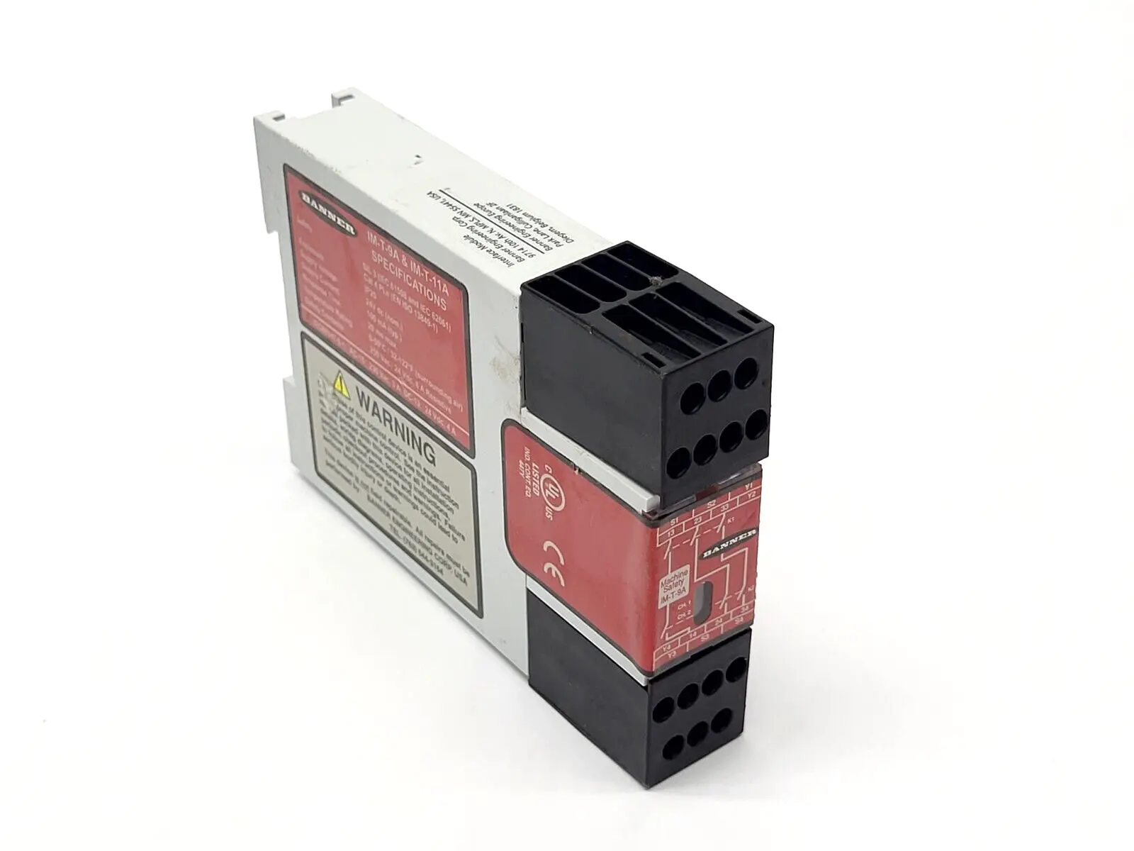 IM-T-9A | Banner  Light Curtain Safety Relay Module 61425 -  For parts or not working