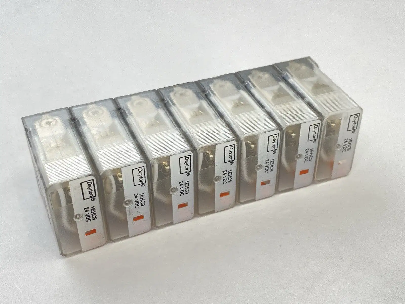 Used Dayton General Purpose Plug In Relay 15A 24VDC LOT OF 7 Relays & Switches Michigan US | Maverick Industrial Sales #1395414