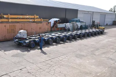 USED NICOLAS MODULAR TRAILER 400 TON