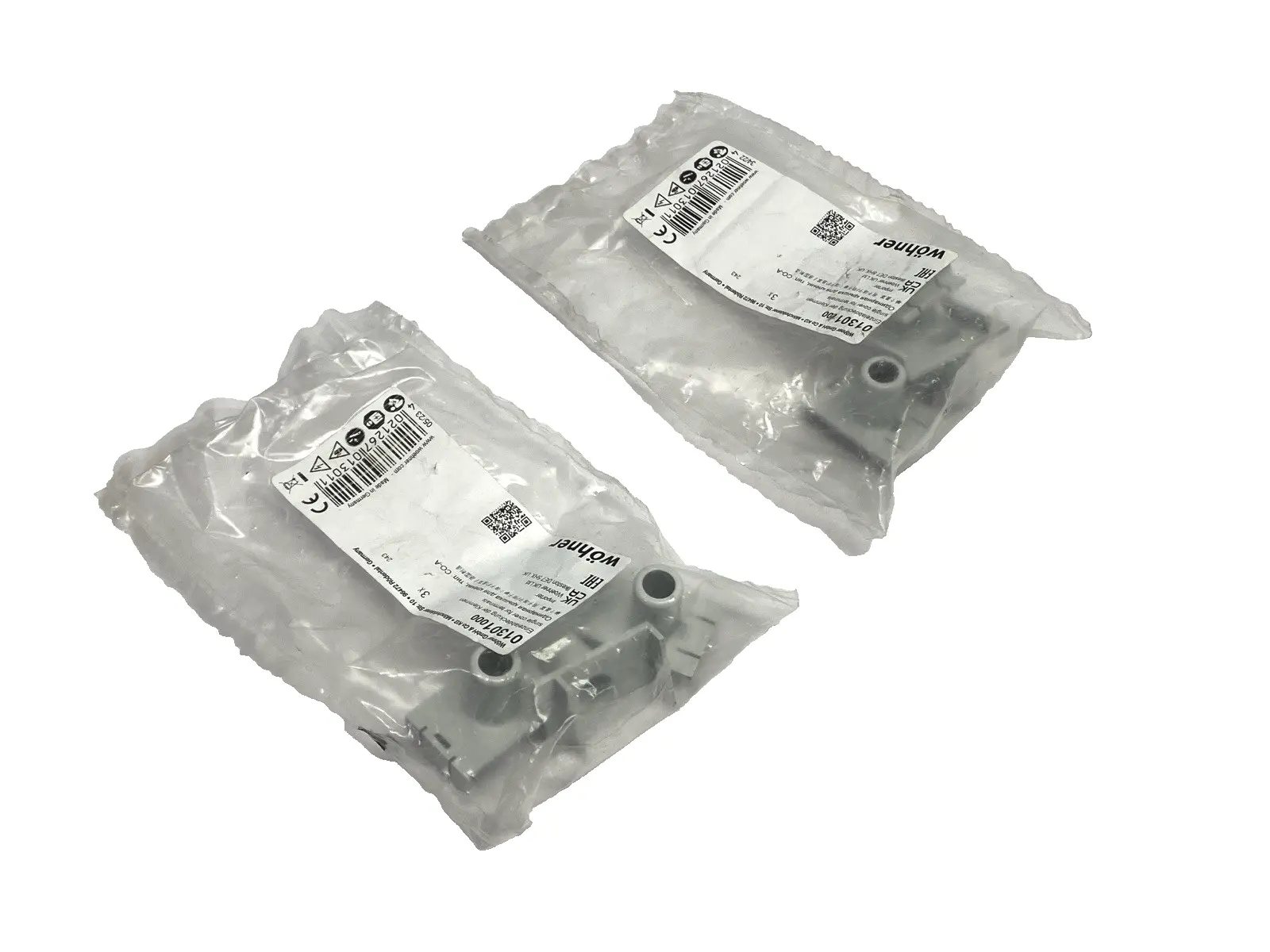 NEW WÖHNER SINGLE COVER FOR TERMINAL PLATE 3X LOT OF 2