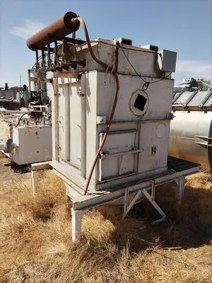 Dust Collector, Baghouse, 110 SF, Pulse type #S741174