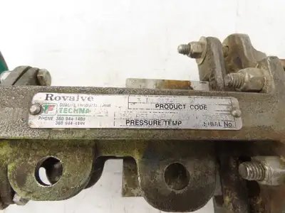 Rovalve TechnaFlow S17-D 3" Stainless Knife Gate Valve Lug Style Rubber Seat