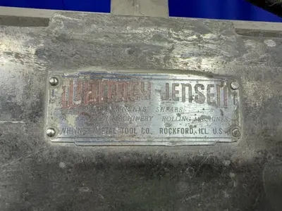 Whitney-jensen  60” Finger Brake