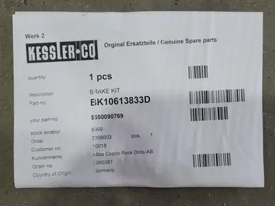 NEW ATLAS COPCO 5580090769
