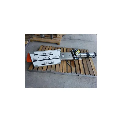Used 5"dia. Stainless Steel Horizon Systems 3-way Three Way Tube Diverter Valve