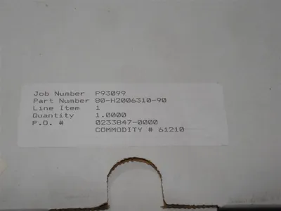 Ametek 80-H2006310-90 Terminal Board New NIB