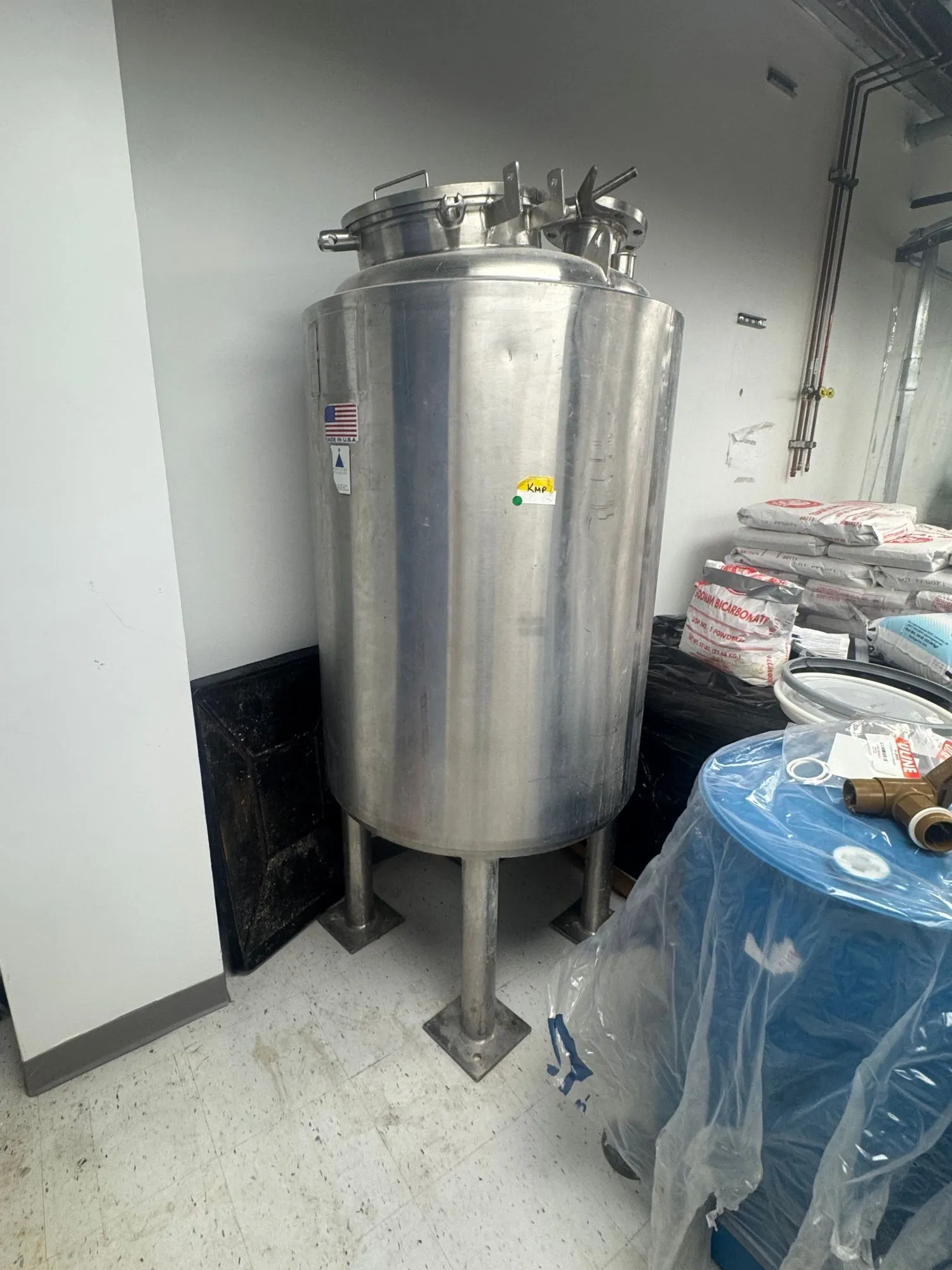 USED 1993 Precision Stainless 500 Liter