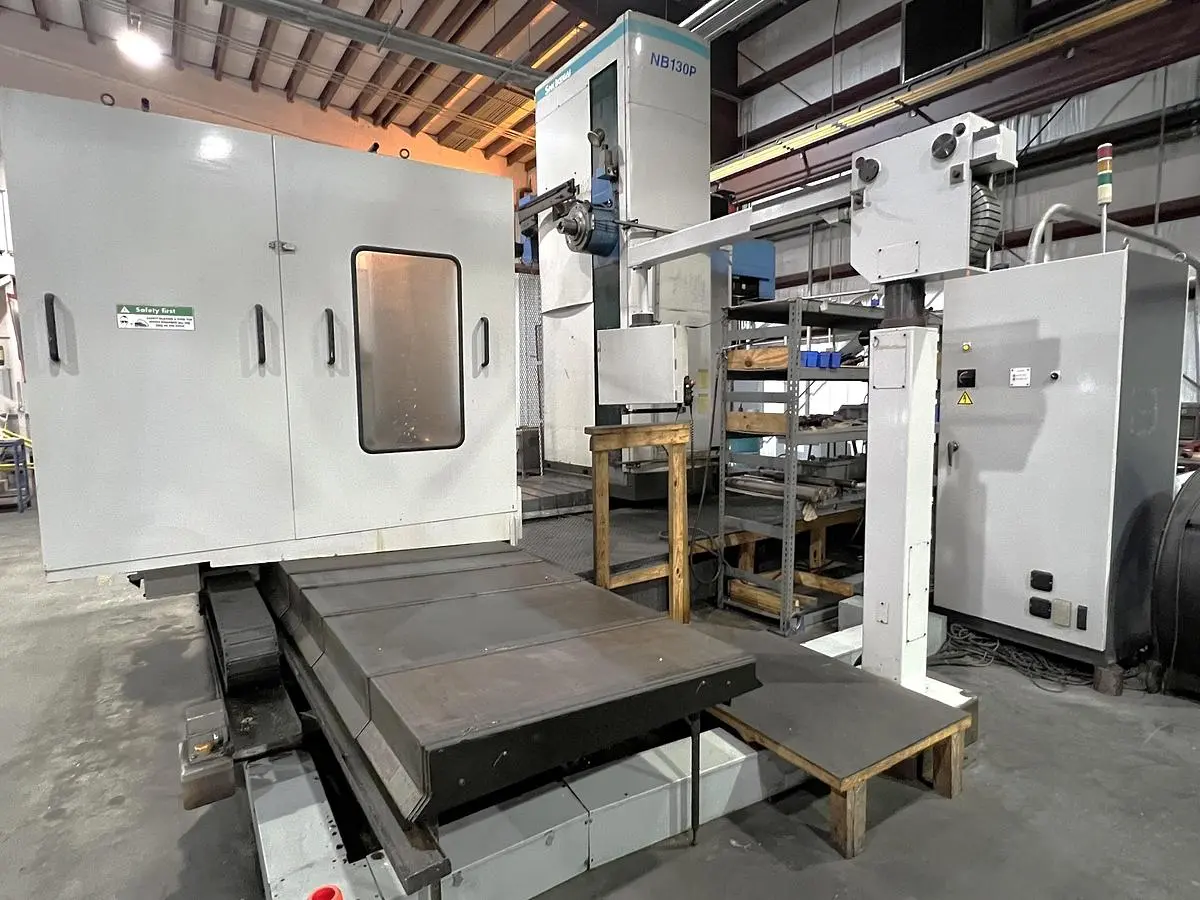 USED 2007 SNK-IKEGAI NB130 PE3.5 TABLE TYPE CNC HORIZONTAL BORING MILL