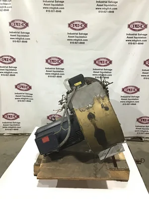 Webster Air Compressor w/Leeson CVB C215T34DC2B L Electric Motor 10/15HP