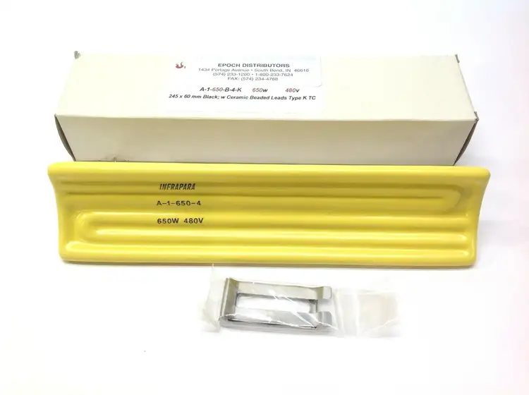 Used INFRAPARA HEATING ELEMENT 650W 480V Heaters Michigan US | Maverick Industrial Sales #1123134
