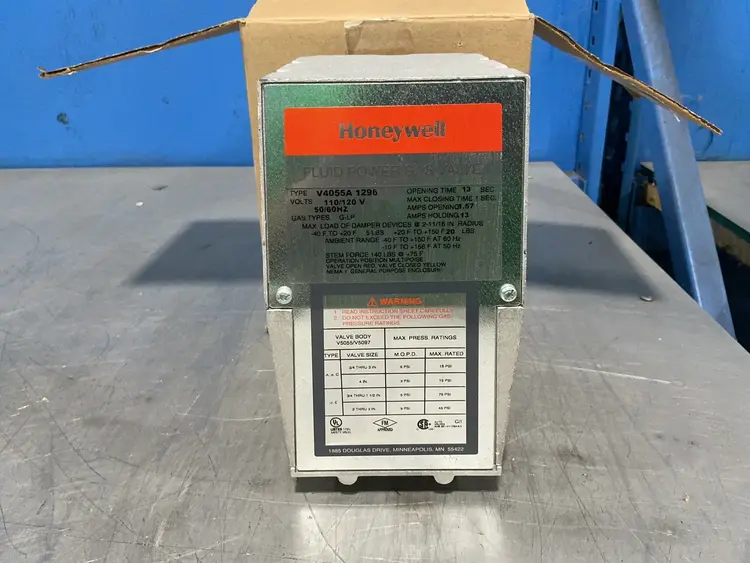 Used HONEYWELL V4055A 1296 Miscellaneous MRO Ohio US | HGR 24 #1548205