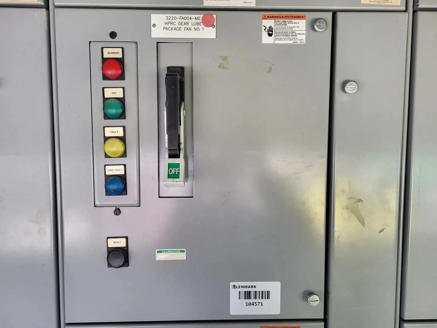 Full Voltage Non-Reversing MCC Bucket Size 1