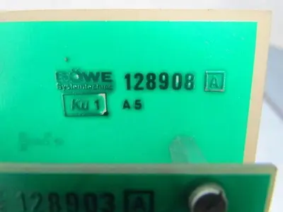 Bowe Systemtechnic 128908 128903 PC Circuit Board Display Counter