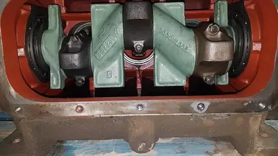 USED GARDNER DENVER TDDB TRIPLEX PUMP