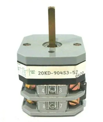 NEW ELECTROSWITCH 20KD-904S3-52 ROTARY SWITCH 20KD904S352