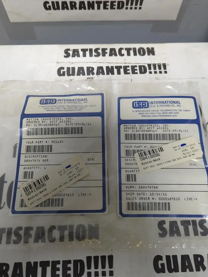 New | in-Stock NBR 28X47X7A Pump & Valve Parts Ohio US | Surplus Asset Holdings #1245496