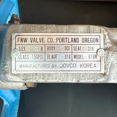New | in-Stock FNW 61BM (FNW61BM) Valves/Fittings Indiana US | J&J Industrial Supply #1318172
