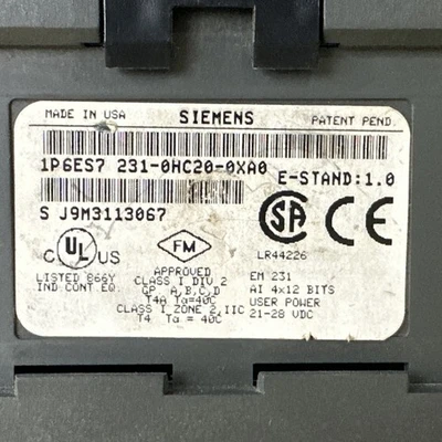 NEW Siemens 1P6ES7-231-0HC20-0XA0