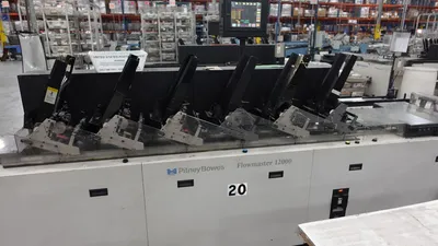 PITNEY BOWES FlowMaster 12000 Inserters Mailing and Inserting Equipment | Machinery Solutions Group, Inc. (2)