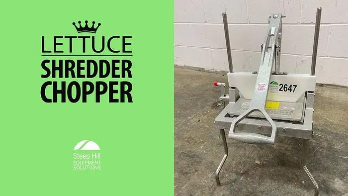 Used VOLLRATH REDCO® LETTUCE KING Slicers / Dicers / Cutters | Steep Hill Equipment Solutions #772053