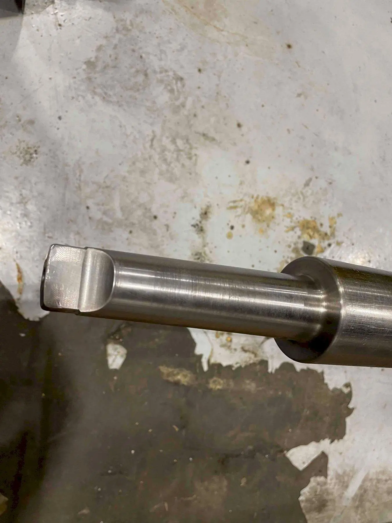107" x 3-5/8" Grooving Bar - Brand Unknown