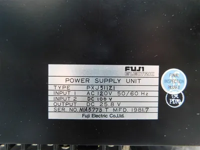 Fuji Electric PXJ511Z1 Power Supply Unit Used
